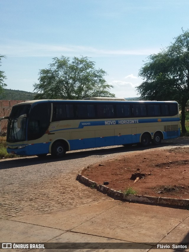 Viação Novo Horizonte 1006411 na cidade de Anagé, Bahia, Brasil, por Flávio  Santos. Número da foto: #6653500.