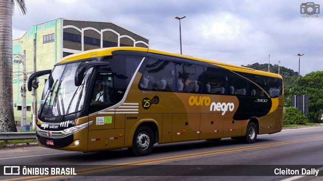 Ouro Negro Transportes e Turismo 3900 na cidade de Casimiro de Abreu, Rio de Janeiro, Brasil, por Cleiton Dally. Número da foto: #6652542.
