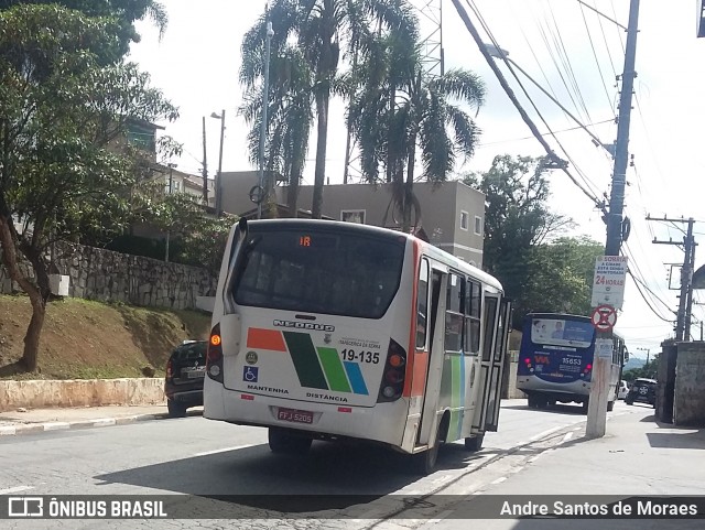 CTAMIS - Cooperativa de Transportes Alternativos de Itapecerica da Serra 19-135 na cidade de Itapecerica da Serra, São Paulo, Brasil, por Andre Santos de Moraes. ID da foto: 6651785.