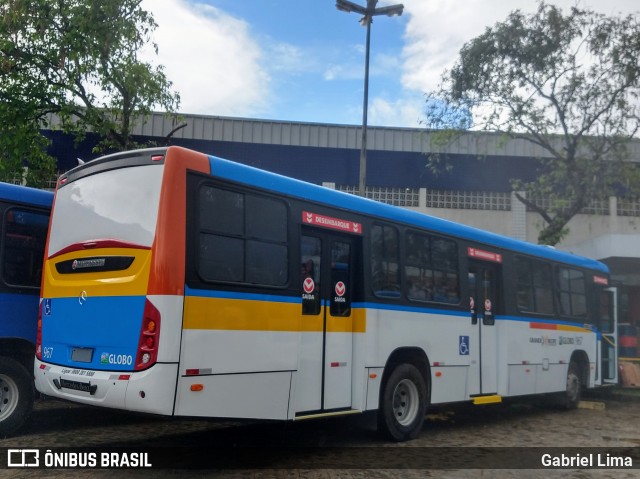 Transportadora Globo 967 na cidade de Recife, Pernambuco, Brasil, por Gabriel Lima. Número da foto: #6652080.
