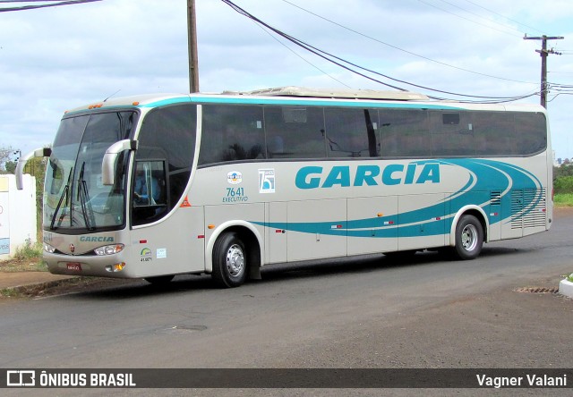 Viação Garcia 7641 na cidade de Foz do Iguaçu, Paraná, Brasil, por Vagner Valani. ID da foto: 6656072.