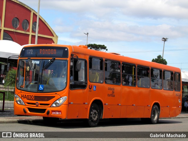 Auto Viação Redentor HA030 na cidade de Curitiba, Paraná, Brasil, por Gabriel Machado. ID da foto: 6654883.