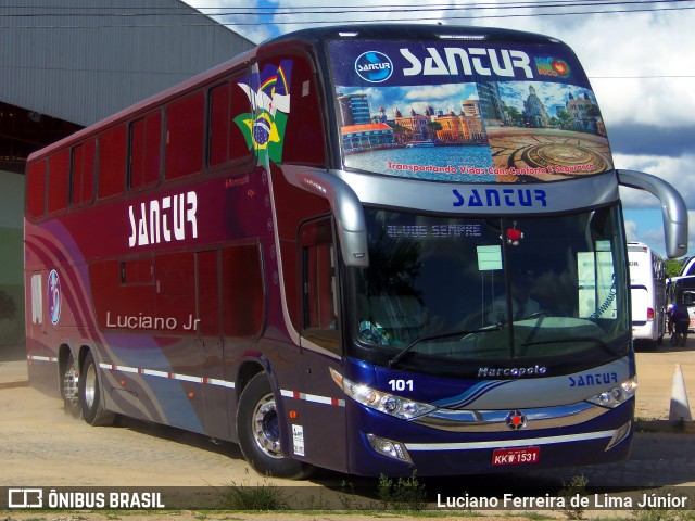 Santur Viagens 101 na cidade de Caruaru, Pernambuco, Brasil, por Luciano Ferreira de Lima Júnior. ID da foto: 6655889.