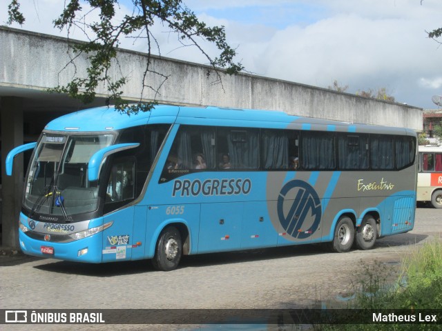 Auto Viação Progresso 6055 na cidade de Vitória de Santo Antão, Pernambuco, Brasil, por Matheus Lex. ID da foto: 6654946.