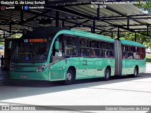 Auto Viação Santo Antônio CB602 na cidade de Curitiba, Paraná, Brasil, por Gabriel Giacomin de Lima. Número da foto: #6655320.
