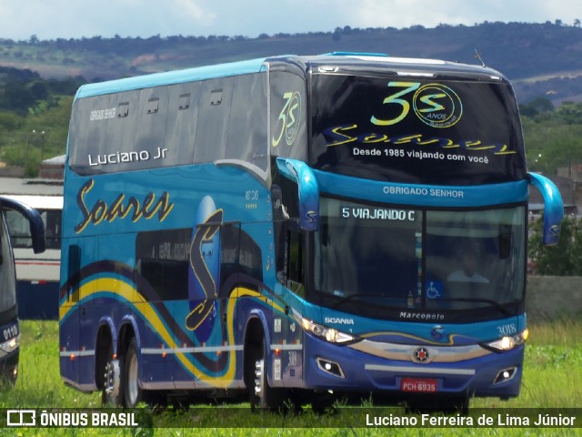 Soares Turismo e Fretamento 3018 na cidade de Caruaru, Pernambuco, Brasil, por Luciano Ferreira de Lima Júnior. Número da foto: #6655886.