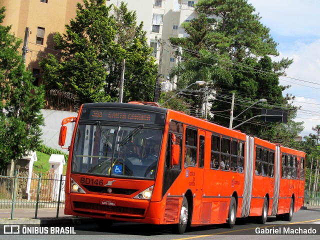 Transporte Coletivo Glória BD146 na cidade de Curitiba, Paraná, Brasil, por Gabriel Machado. Número da foto: #6654912.
