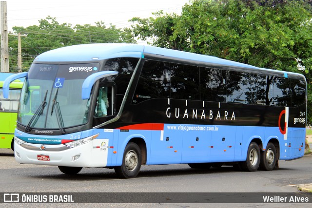 Expresso Guanabara 349 na cidade de Teresina, Piauí, Brasil, por Weiller Alves. ID da foto: 6656717.