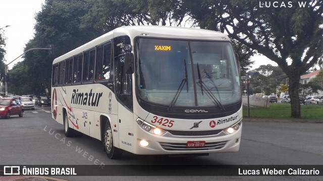 Rimatur Transportes 3425 na cidade de Curitiba, Paraná, Brasil, por Lucas Weber Calizario. ID da foto: 6657324.