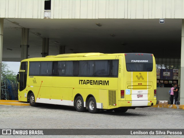 Viação Itapemirim 44217 na cidade de Caruaru, Pernambuco, Brasil, por Lenilson da Silva Pessoa. ID da foto: 6659334.