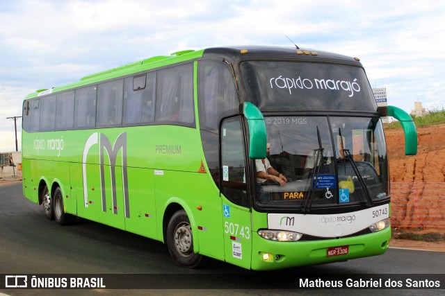 Rápido Marajó 50743 na cidade de Campinas, São Paulo, Brasil, por Matheus Gabriel dos Santos. ID da foto: 6659052.