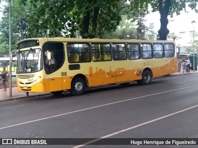 SM Transportes 10651 na cidade de Belo Horizonte, Minas Gerais, Brasil, por Hugo Henrique de Figueiredo. ID da foto: 6657552.