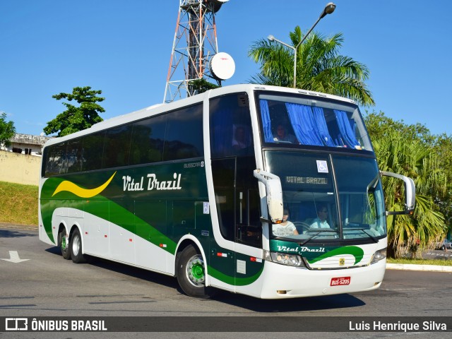 Auto Viação Vital Brazil 2106 na cidade de Varginha, Minas Gerais, Brasil, por Luis Henrique Silva. ID da foto: 6659585.