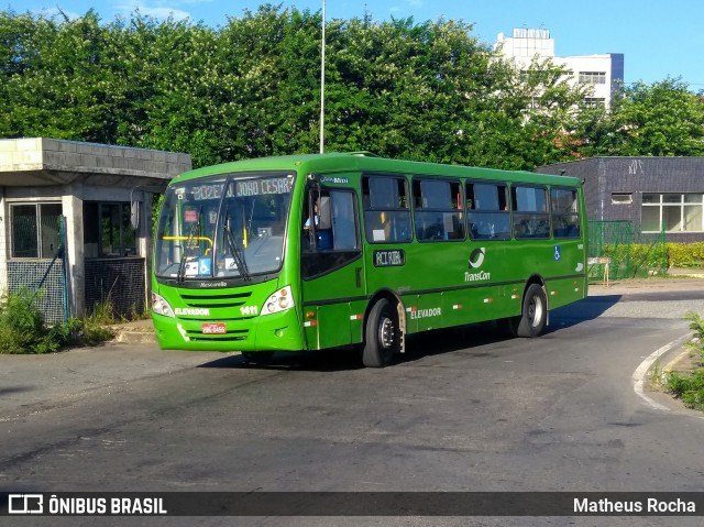 Viação Novo Retiro 1411 na cidade de Contagem, Minas Gerais, Brasil, por Matheus Rocha. Número da foto: #6661752.