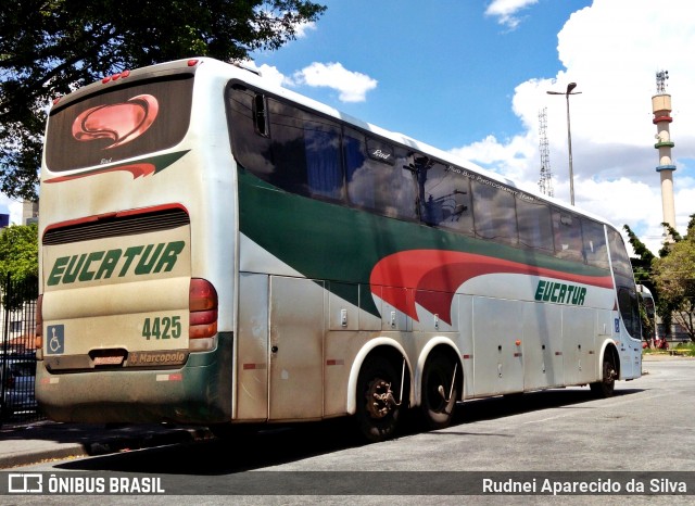 Eucatur - Empresa União Cascavel de Transportes e Turismo 4425 na cidade de São Paulo, São Paulo, Brasil, por Rudnei Aparecido da Silva. ID da foto: 6660976.