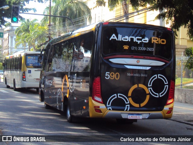 Aliança Rio Turismo 590 na cidade de Rio de Janeiro, Rio de Janeiro, Brasil, por Carlos Alberto de Oliveira Júnior. ID da foto: 6661893.