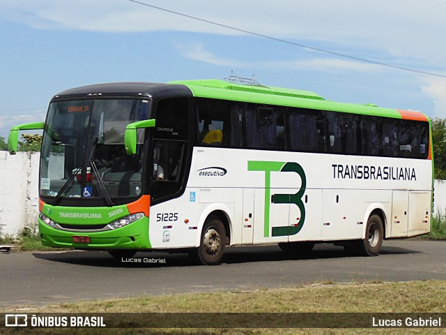 Transbrasiliana Transportes e Turismo 51225 na cidade de Teresina, Piauí, Brasil, por Lucas Gabriel. ID da foto: 6662284.