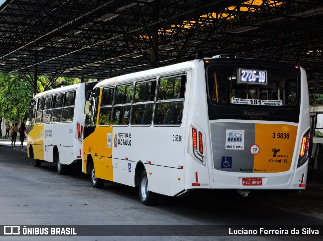 Qualibus Qualidade em Transportes 3 5836 na cidade de São Paulo, São Paulo, Brasil, por Luciano Ferreira da Silva. ID da foto: 6660417.