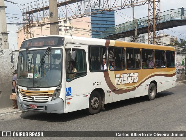 Transportes Fabio's DC 2.225 na cidade de Duque de Caxias, Rio de Janeiro, Brasil, por Carlos Alberto de Oliveira Júnior. ID da foto: 6661776.