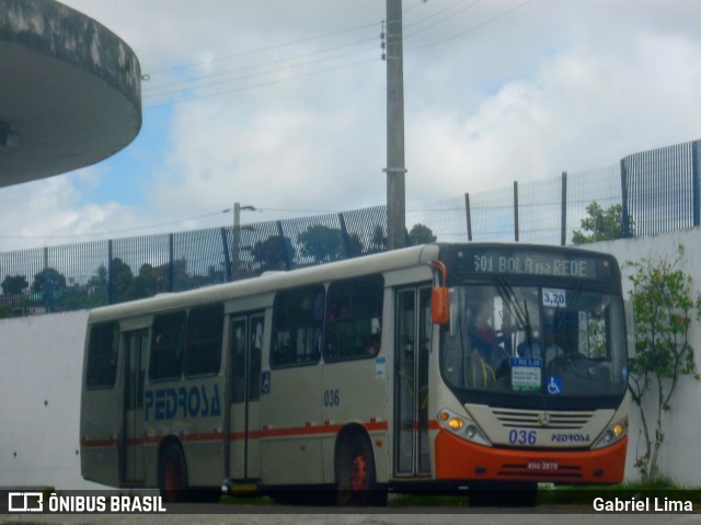 Empresa Pedrosa 036 na cidade de Recife, Pernambuco, Brasil, por Gabriel Lima. ID da foto: 6662190.