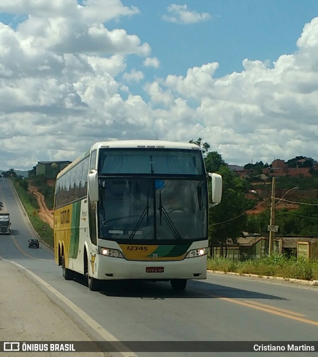 Empresa Gontijo de Transportes 12345 na cidade de Montes Claros, Minas Gerais, Brasil, por Cristiano Martins. ID da foto: 6662815.