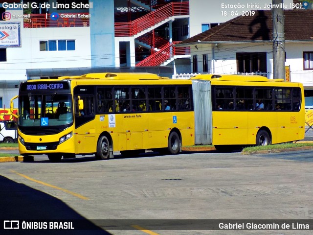 Transtusa - Transporte e Turismo Santo Antônio 008 na cidade de Joinville, Santa Catarina, Brasil, por Gabriel Giacomin de Lima. Número da foto: #6661429.