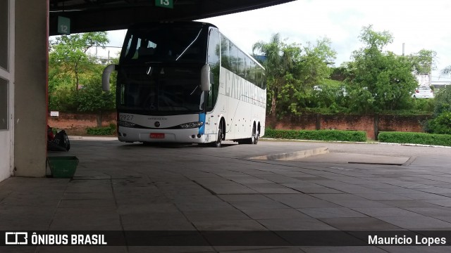 Auto Viação Catarinense 2927 na cidade de Santa Maria, Rio Grande do Sul, Brasil, por Mauricio Lopes. ID da foto: 6664041.