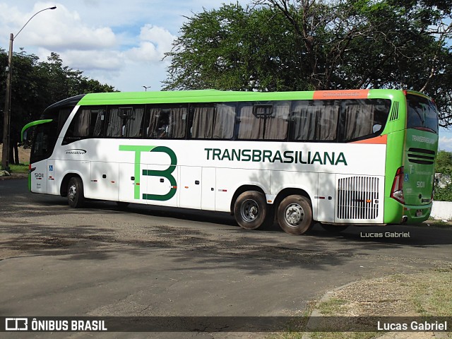 Transbrasiliana Transportes e Turismo 51011 na cidade de Teresina, Piauí, Brasil, por Lucas Gabriel. ID da foto: 6664283.