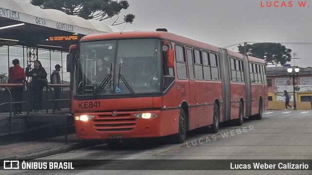 Viação Tamandaré KE841 na cidade de Curitiba, Paraná, Brasil, por Lucas Weber Calizario. ID da foto: 6664866.