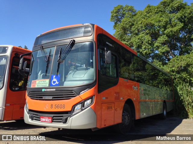 Auto Viação Transcap 8 5608 na cidade de São Paulo, São Paulo, Brasil, por Matheus Barros. ID da foto: 6665556.