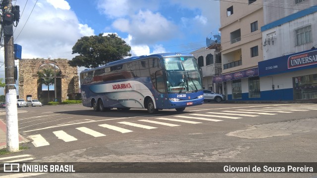 Viação Águia Branca 23620 na cidade de São Mateus, Espírito Santo, Brasil, por Giovani de Souza Pereira. Número da foto: #6665502.