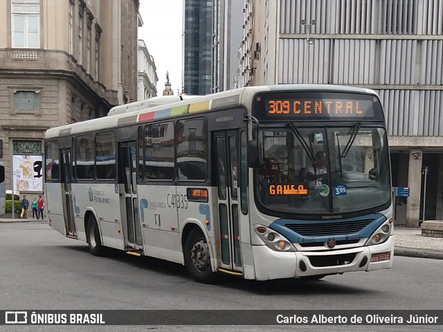 Real Auto Ônibus C41335 na cidade de Rio de Janeiro, Rio de Janeiro, Brasil, por Carlos Alberto de Oliveira Júnior. Número da foto: #6665352.