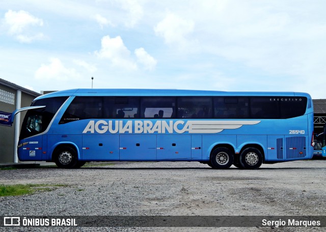 Viação Águia Branca 26540 na cidade de Aracaju, Sergipe, Brasil, por Sergio Marques . Número da foto: #6665548.