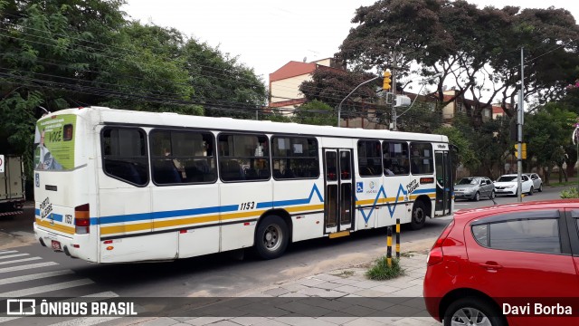 Trevo Transportes Coletivos 1153 na cidade de Porto Alegre, Rio Grande do Sul, Brasil, por Davi Borba. Número da foto: #6663982.