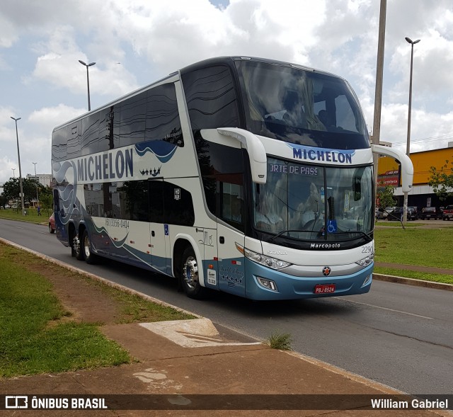 Michelon Turismo 2290 na cidade de Samambaia, Distrito Federal, Brasil, por William Gabriel. Número da foto: #6665628.