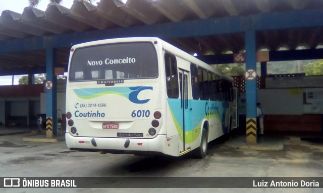 Empresa de Transportes Coutinho 6010 na cidade de Caxambu, Minas Gerais, Brasil, por Luiz Antonio Doria. Número da foto: #6615108.