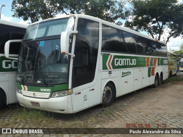 Empresa Gontijo de Transportes 11900 na cidade de Belo Horizonte, Minas Gerais, Brasil, por Paulo Alexandre da Silva. ID da foto: 6615622.