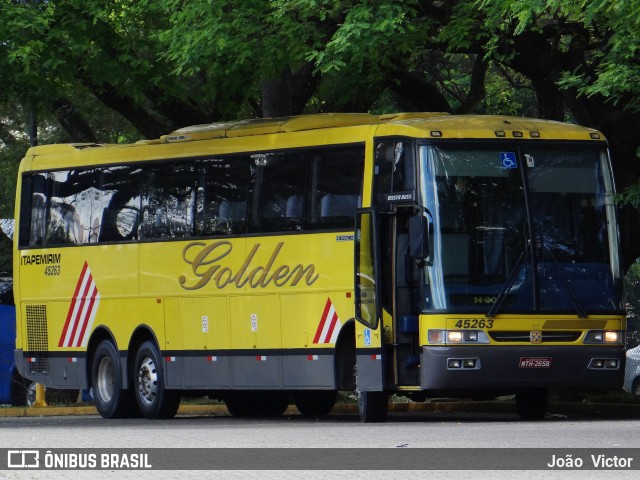 Viação Itapemirim 45263 na cidade de São Paulo, São Paulo, Brasil, por João Victor. Número da foto: #6615262.