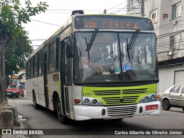 Viação VG B31013 na cidade de Rio de Janeiro, Rio de Janeiro, Brasil, por Carlos Alberto de Oliveira Júnior. ID da foto: 6615887.