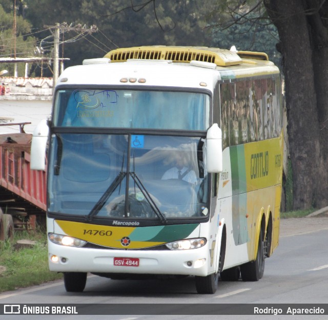 Empresa Gontijo de Transportes 14760 na cidade de Conselheiro Lafaiete, Minas Gerais, Brasil, por Rodrigo  Aparecido. ID da foto: 6615621.