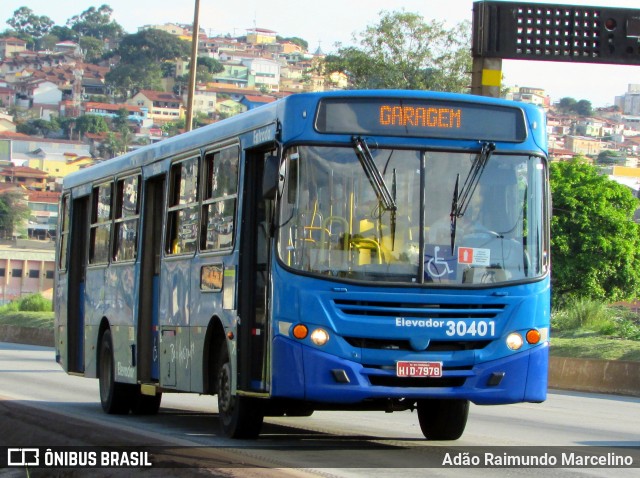 Bettania Ônibus 30401 na cidade de Belo Horizonte, Minas Gerais, Brasil, por Adão Raimundo Marcelino. ID da foto: 6616044.