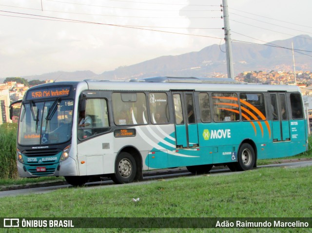 Autotrans > Turilessa 25735 na cidade de Belo Horizonte, Minas Gerais, Brasil, por Adão Raimundo Marcelino. Número da foto: #6616093.