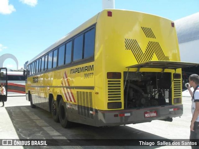 Viação Itapemirim 30077 na cidade de São Paulo, São Paulo, Brasil, por Thiago  Salles dos Santos. ID da foto: 6614150.