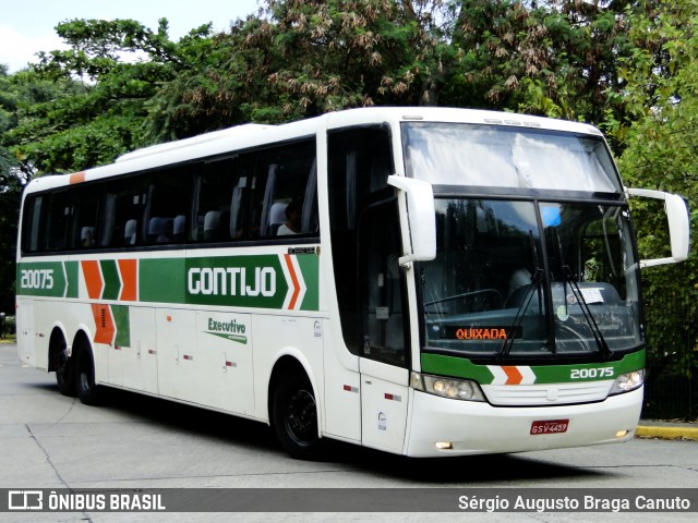 Empresa Gontijo de Transportes 20075 na cidade de São Paulo, São Paulo, Brasil, por Sérgio Augusto Braga Canuto. ID da foto: 6616273.