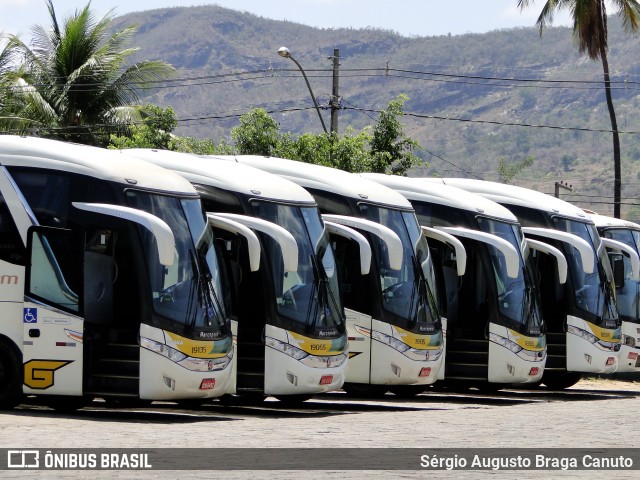 Empresa Gontijo de Transportes Frota na cidade de Almenara, Minas Gerais, Brasil, por Sérgio Augusto Braga Canuto. ID da foto: 6616550.