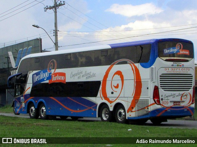 Decálogo Turismo 909 na cidade de Belo Horizonte, Minas Gerais, Brasil, por Adão Raimundo Marcelino. ID da foto: 6615988.