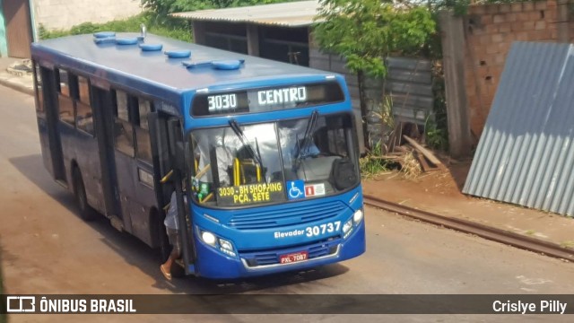 Auto Omnibus Nova Suissa 30737 na cidade de Belo Horizonte, Minas Gerais, Brasil, por Crislye Pilly. ID da foto: 6615372.