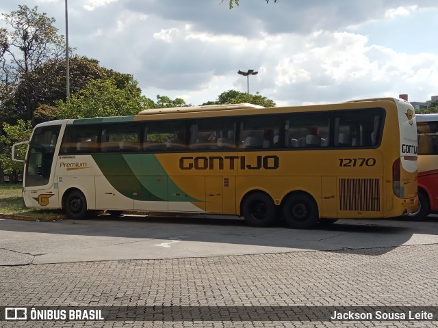 Empresa Gontijo de Transportes 12170 na cidade de São Paulo, São Paulo, Brasil, por Jackson Sousa Leite. ID da foto: 6615547.