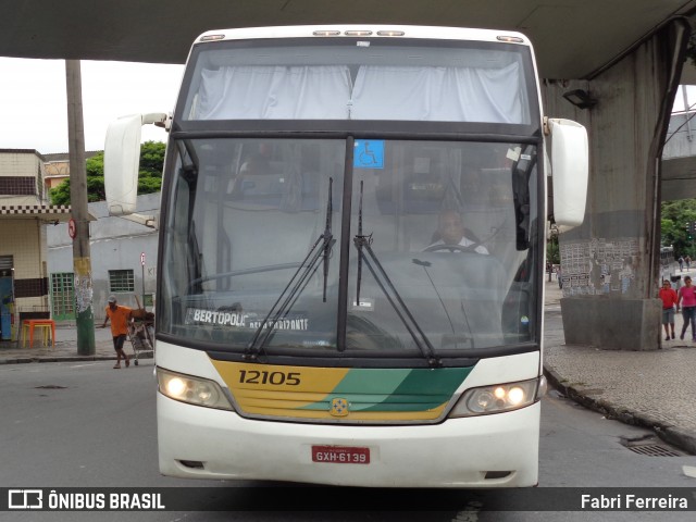 Empresa Gontijo de Transportes 12105 na cidade de Belo Horizonte, Minas Gerais, Brasil, por Fabri Ferreira. ID da foto: 6616169.