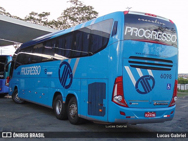 Auto Viação Progresso 6098 na cidade de Teresina, Piauí, Brasil, por Lucas Gabriel. ID da foto: 6666210.